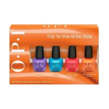 OPI Trip to the Brite Side Nail Lacquer 4 Piece Mini Kit