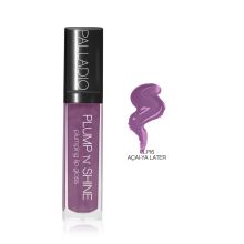 Palladio Plump 'n' Shine Lip Gloss- Acai-Ya Later PLP16