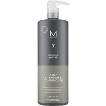 Paul Mitchell Mitch Double Hitter 2-in-1 Shampoo and Conditioner
