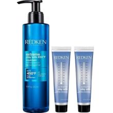 Redken Extreme Play Safe 450 Fortifying Leave In Treatment 6.8 oz w/ 1.7 oz x 2 Trio