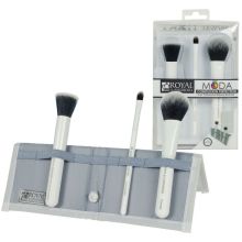 Royal & Langnickel MODA Complexion Perfection White 4 Piece Professional Makeup Brush Set