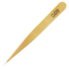 Rubis Switzerland Point Tip Tweezer Gold