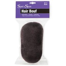 Soft 'N Style Hair Bouf - Brown #HD-12