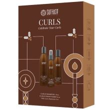 Surface Curls Shampoo 10 oz, Conditioner 6 oz & Curls Replenish 6 oz Trio