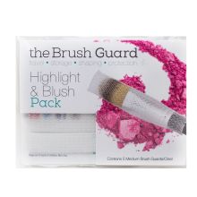 The Brush Guard Highlight & Blush Pack Clear