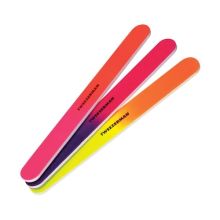 Tweezerman Neon Hot Nail Files - 3 Pack (3467-R)