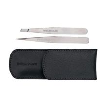 Tweezerman Petite Tweeze Set w/ Black Case (#4048-BR)