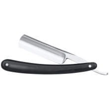 Vincent Black Plastic Handle Permanent Blade Razor (VT1311)