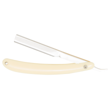 Vincent Ivory Plastic Handle Straight Razor (VT302)