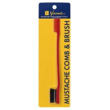 Vincent Mustache Comb & Brush (VT145-1).