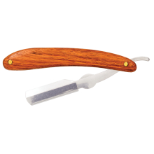 Vincent Sigma Wood Oak Straight Razor (VT300-4)