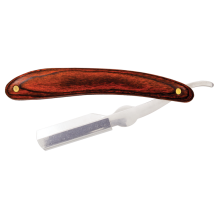 Vincent Sigma Wood Walnut Straight Razor (VT300-5)