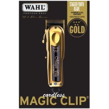 WAHL Magic Clip Gold Clipper Cord or Cordless Titanium 5 Star