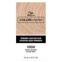 Wella Color Charm Permanent Liquid Haircolor 10GV Honey Blonde 1.4 oz