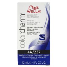 Wella Color Charm Permanent Liquid Haircolor 4A/237 Medium Ash Brown 1.4 oz