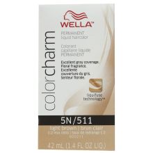 Wella Color Charm Permanent Liquid Haircolor 5N/511 Light Brown 1.4 oz
