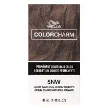 Wella Color Charm Permanent Liquid Haircolor 5NW Light Natural Warm Brown 1.4 oz