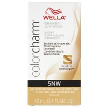 Wella Color Charm Permanent Liquid Haircolor 5NW Light Natural Warm Brown 1.4 oz