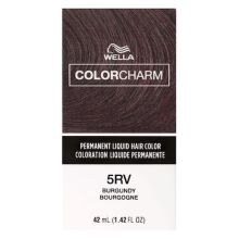 Wella Color Charm Permanent Liquid Haircolor 5RV Burgundy 1.4 oz
