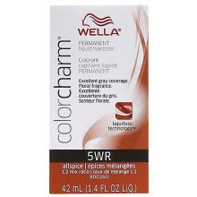 Wella Color Charm Permanent Liquid Haircolor 5WR Allspice 1.4 oz