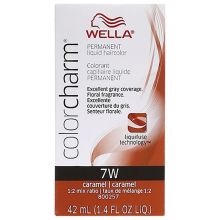 Wella Color Charm Permanent Liquid Haircolor 7W Caramel 1.4 oz
