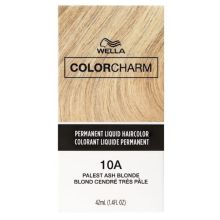Wella Color Charm Permanent Liquid Haircolor 10A Palest Ash Blonde 1.4 oz