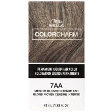 Wella Color Charm Permanent Liquid Haircolor 7AA Medium Blonde Intense Ash 1.4 oz