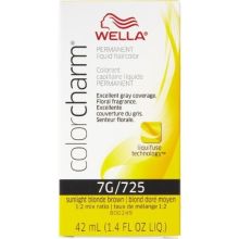 Wella Color Charm Permanent Liquid Haircolor 725/7G 1.4 oz