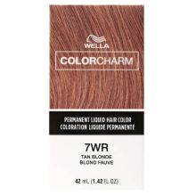 Wella Color Charm Permanent Liquid Haircolor 7WR Tan Blonde 1.4 oz