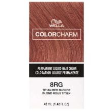 Wella Color Charm Permanent Liquid Haircolor 8RG Titan Red Blonde 1.4 oz