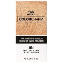 Wella Color Charm Permanent Liquid Haircolor 9N Very Light Blonde 1.4 oz