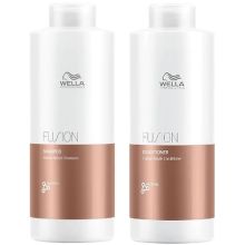 Wella Fusion Shampoo & Conditioner Liter Duo