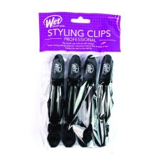 Wet Brush Pro 4 Pack Styling Clips Black