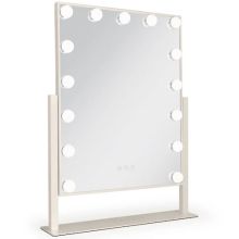 Zadro 15 LED Light Bulb Vertical Hollywood Makeup Mirror
