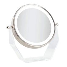 Zadro Double Sided LED Lighted Vanity Swivel Mirror 8X/1X - ZVLVAN48