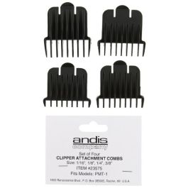 Andis Snap-On T-Blade Aufsätze – 4-teiliges Set (0,1,2,3) Für Haarschneidemaschinen