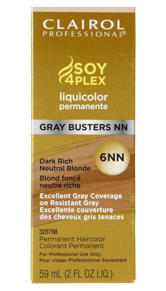 Clairol Professional 4A/46D Light Cool Brown LiquiColor Permanent Hair  Color by Soy4Plex, Permanent Hair Color