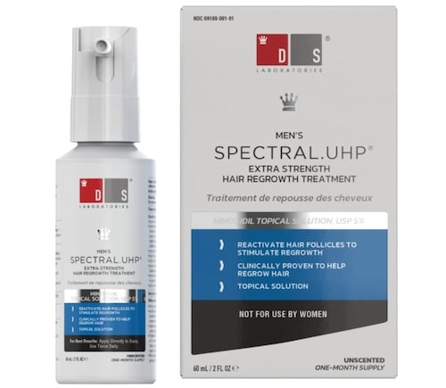 DS Labs Spectral. UHP Men's Extra Strength Hair Regrowth Treatment 2 oz Mens DS LAB