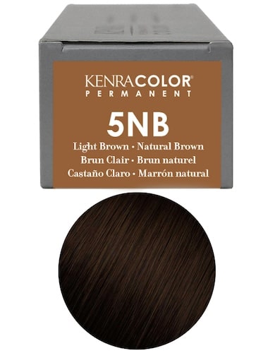 Kenra Permanent Coloring Creme 5NB Light Brown/Natural Brown 3 oz Womens Kenra