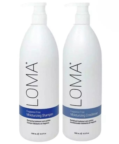 Loma Fragrance Free Moisturizing Shampoo & Conditioner Liter Duo Womens Loma