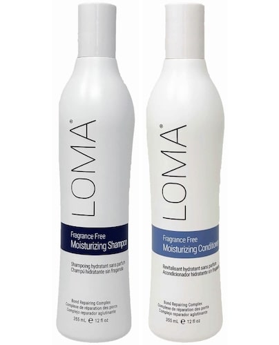 Loma Moisturizing Fragrance Free Bonding Shampoo 12oz & Conditioner 12oz Duo Womens Loma