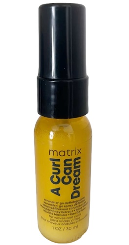 Matrix A Curl Can Dream Scrunch N Go Defining Spray 1 oz Womens Matrix