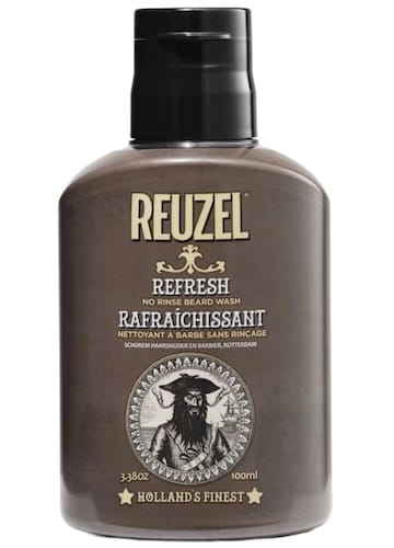 Reuzel Refresh No Rinse Beard Wash 3.38 oz Mens REUZEL