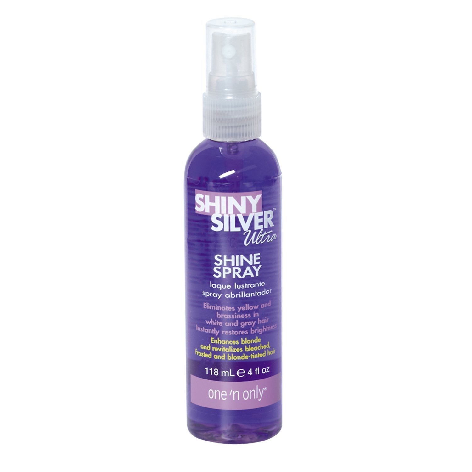 One 'N Only Shiny Silver Shine Spray 4 oz Womens One N Only