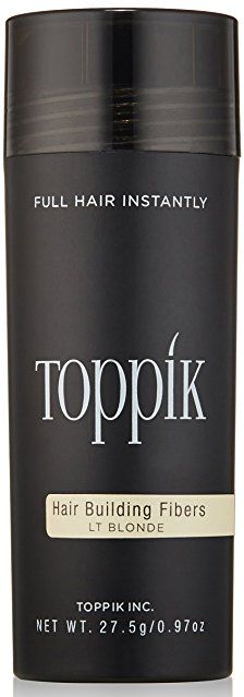 Toppik Hair Building Fibers - Light Blonde 27.5 g Womens TOPPIK Root Concealers and Fibers