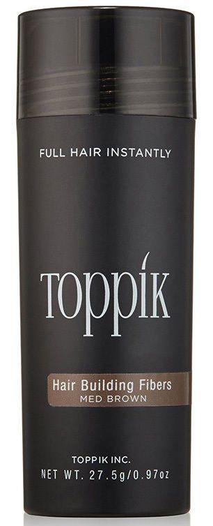 Toppik Hair Building Fibers - Medium Brown 27.5 g Womens TOPPIK Root Concealers and Fibers
