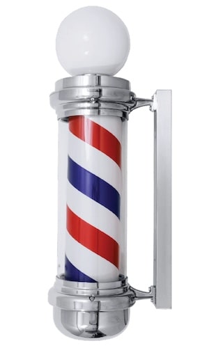 Vincent Barber Pole Globe Tall (YA2131T) Mens Vincent