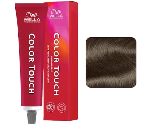 Wella Color Touch Demi-Permanent Hair Color Light Brown/Natural 5/0-5/N Womens Wella