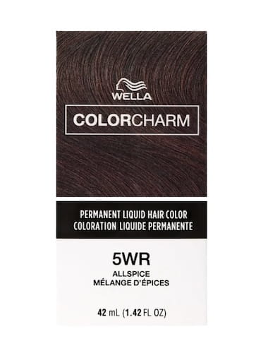 Wella Color Charm Permanent Liquid Haircolor 5WR Allspice 1.4 oz Womens Wella Hair Color