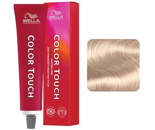 Wella Color Touch Demi-Permanent Hair Color Lightest Blonde/Pearl Ash 10/81-10/PA Womens Wella